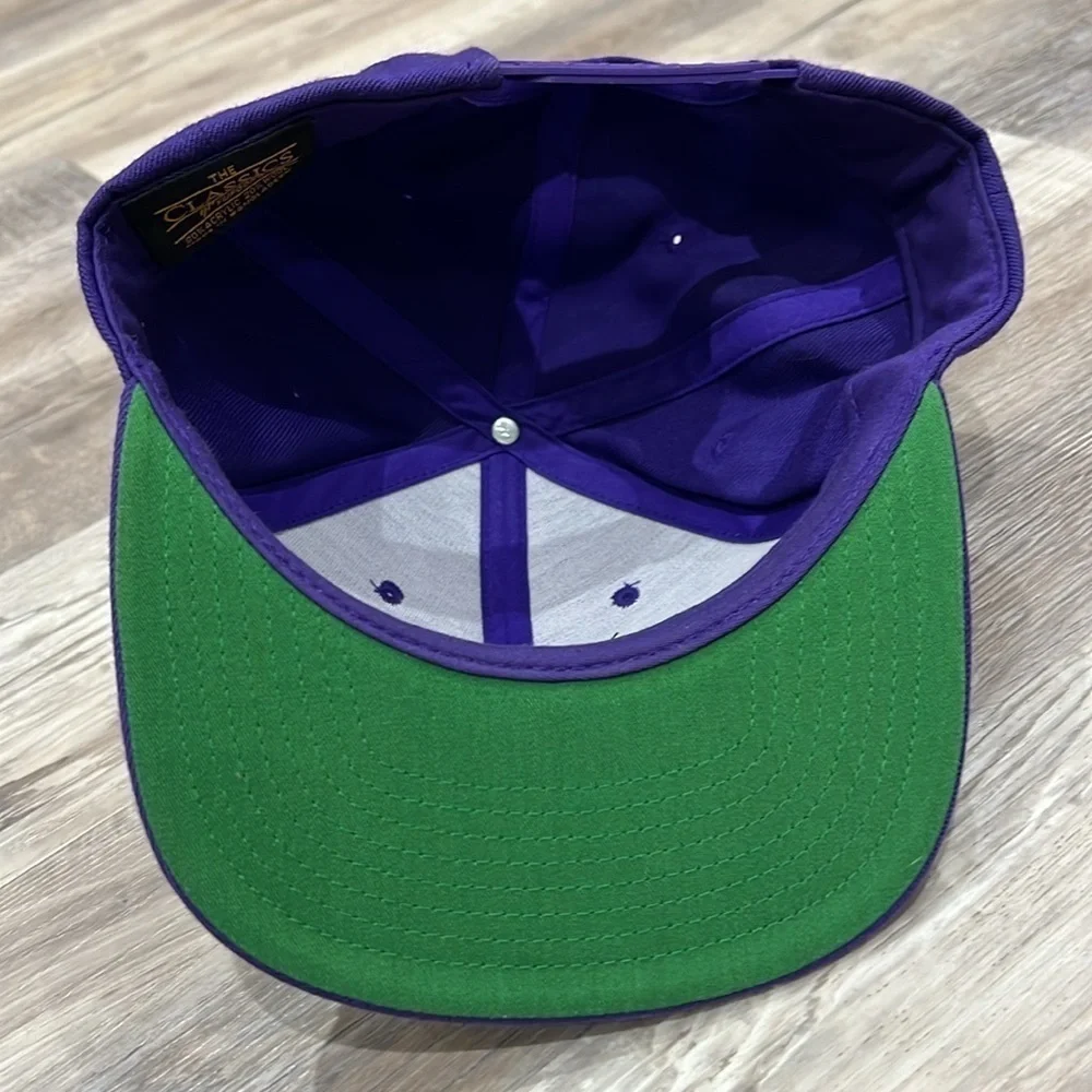Sway men’s vibrant purple embroidered hat